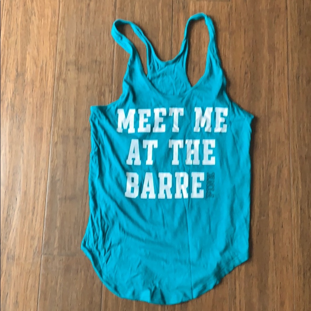 Pink brand tank